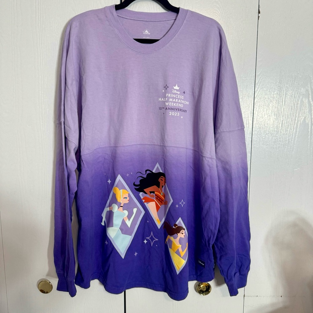 NWT. Disney Spirt Jersey. 2023 Disney Parks runDisney Princess Half Marathon XL